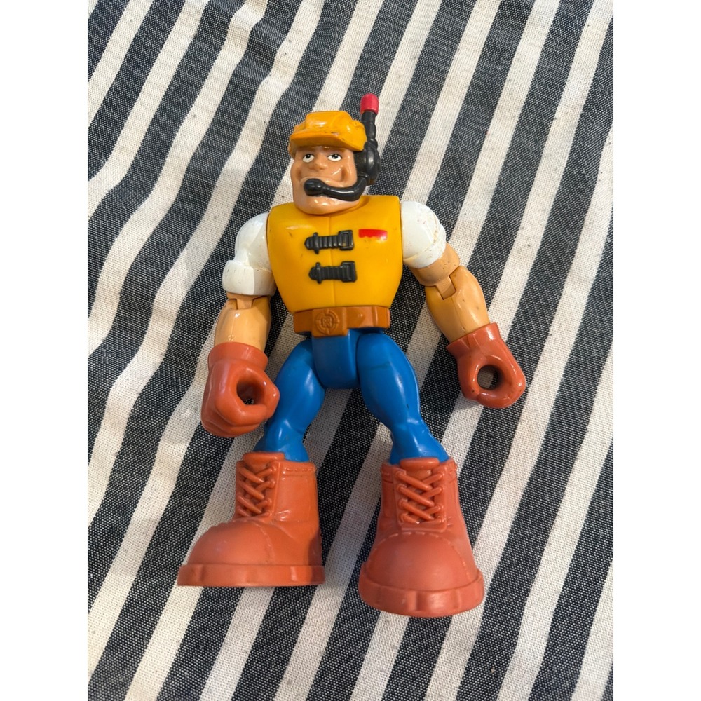 Vintage 1997 Fisher-Price Rescue‎ Heroes Billy Blazes Action Figure 6 Inch Toy